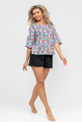 Костюм 36719 бежевый